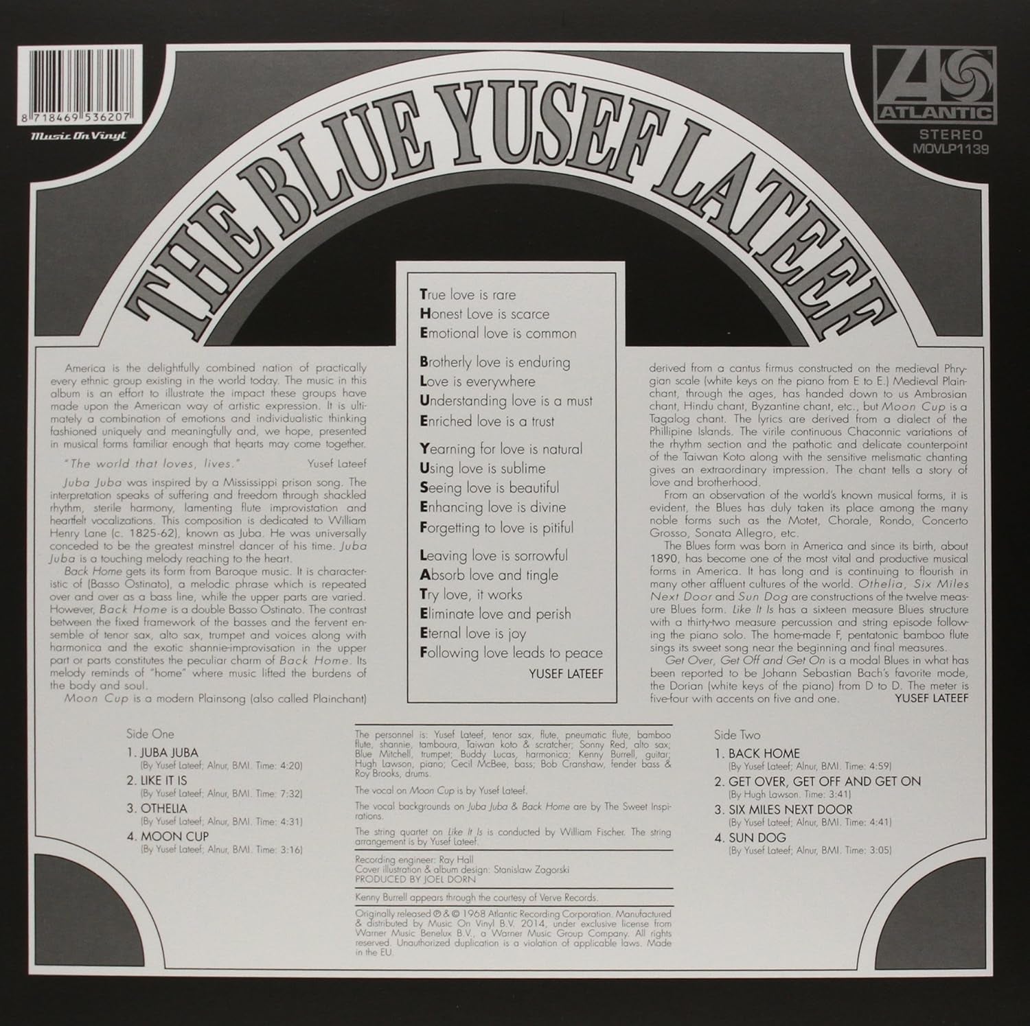 Yusef Lateef – The Blue Yusef Lateef