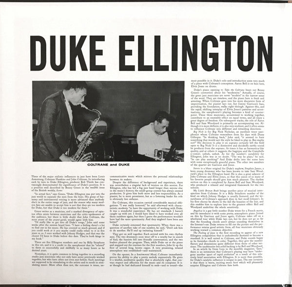 Duke Ellington & John Coltrane – Duke Ellington & John Coltrane