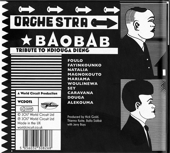 Orchestra Baobab – Tribute To Ndiouga Dieng