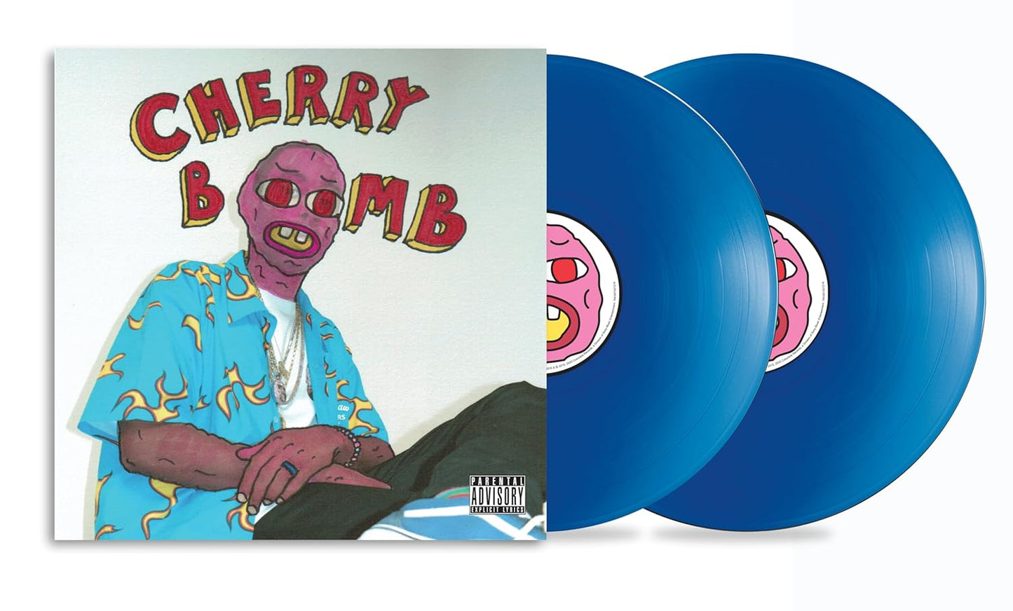 Tyler The Creator -
Cherry Bomb Mask Cover [Blue Vinyl Edition 2xLP]