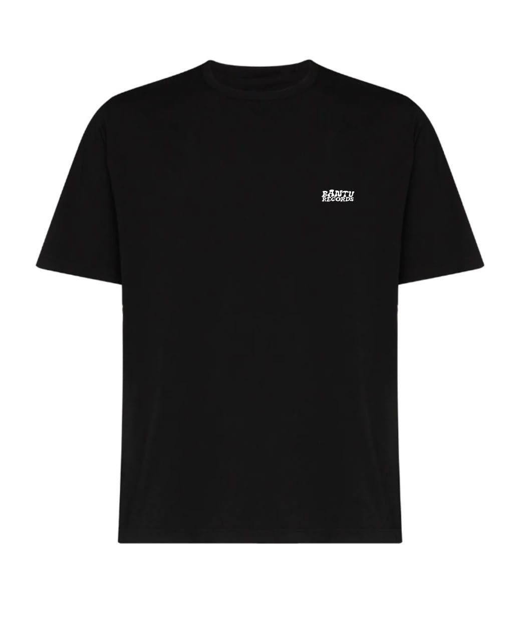 Bantu Records Short Sleeve T-Shirt - [Black]