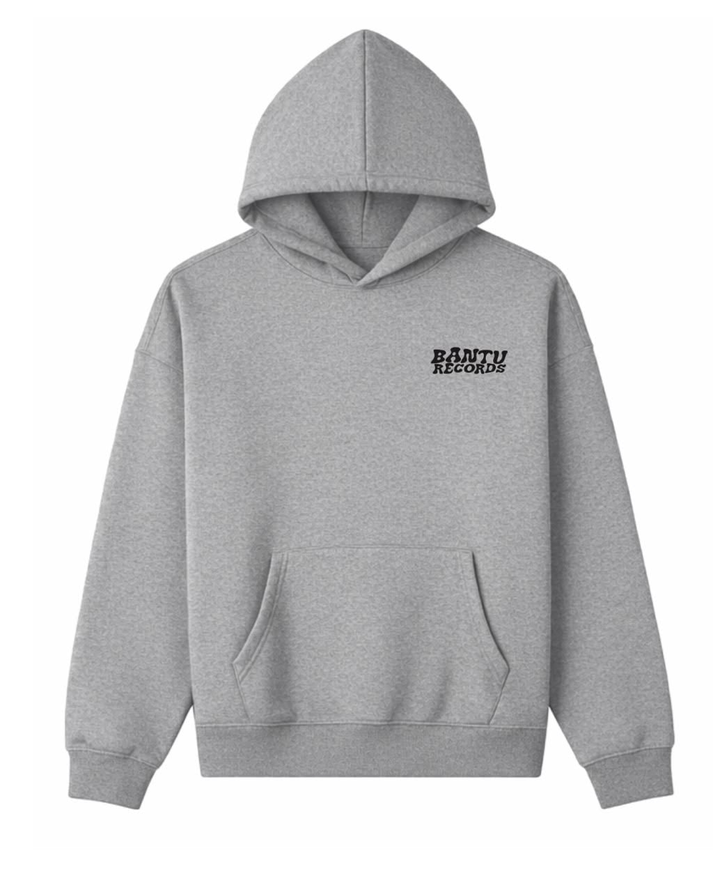 Bantu Records Hoodie - [Grey]