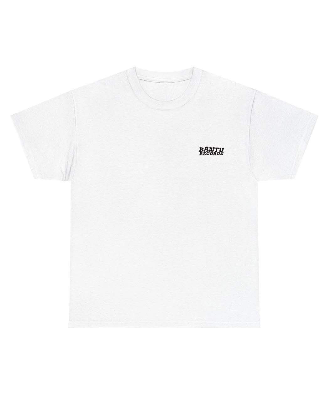 Bantu Records Short Sleeve T-Shirt - [White]