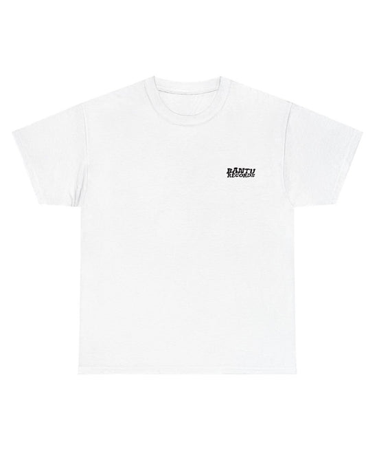Bantu Records Short Sleeve T-Shirt - [White]