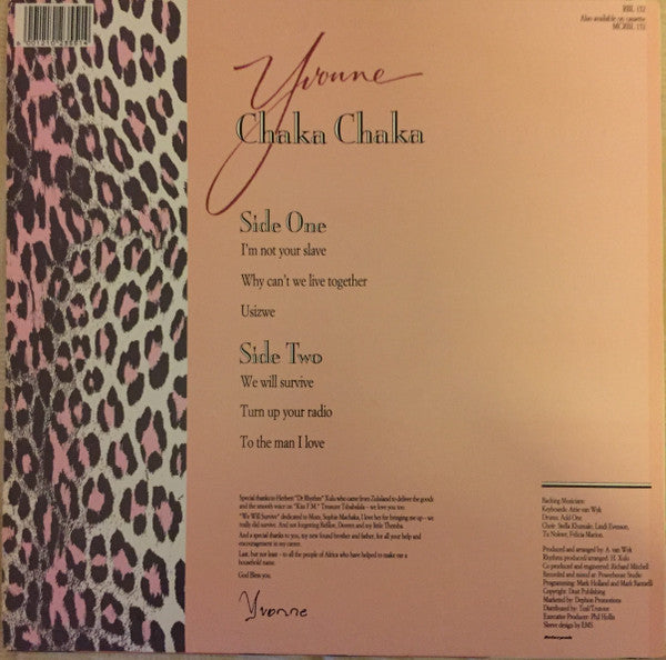 Yvonne Chaka Chaka ‎– Who's the Boss [NM I M]